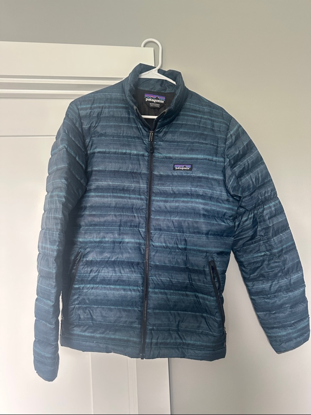 Patagonia Hommes Men’s - Rare Blue Green color - Insulated Puffer Goose Jacket